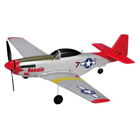 Avion RC T2m Fun2Fly USAAF fighter Red