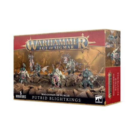 warharmmer " age of sigmar" maggotkin of nurgle putrid blightkings 83-28