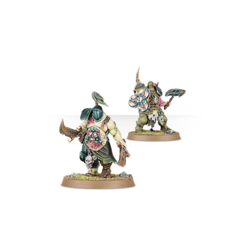 warharmmer " age of sigmar" maggotkin of nurgle putrid blightkings 83-28