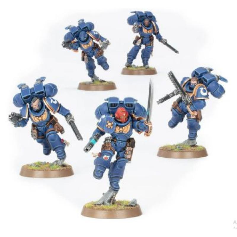 warharmmer40k space marine jump pack intercessors