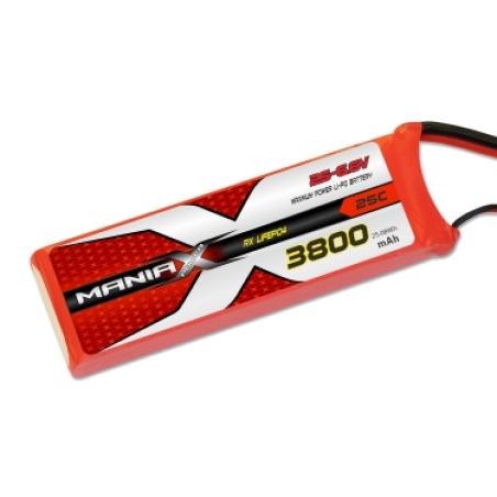 Batterie LiFe ManiaX 6,6 V 3800 mAh 25C