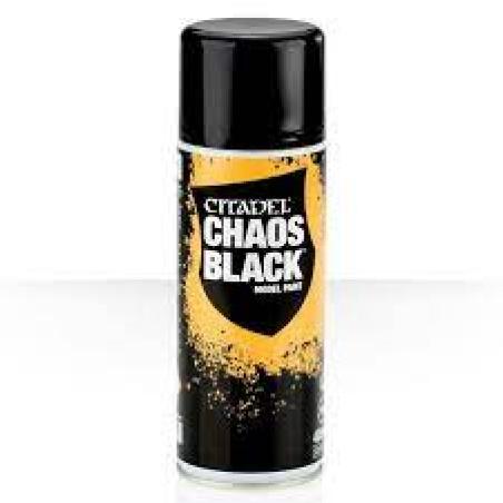 Spray Chaos Black 400 ml Citadel  62-02