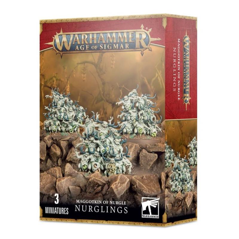 Maggotkin of nurgle : Nurglings - Warhammer 97-18