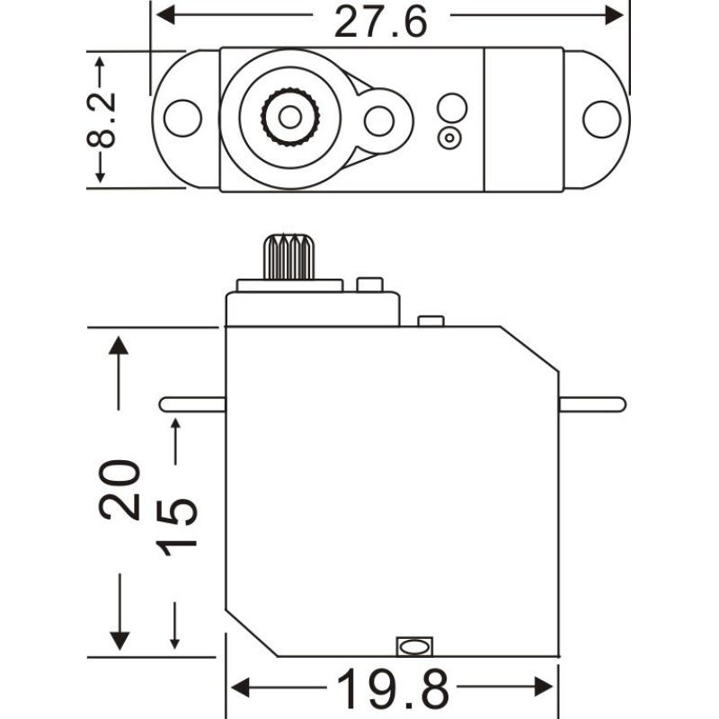 Servomoteur MASTER S706 MG