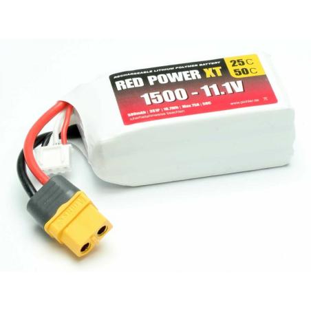 LiPo RED POWER XT 1500 - 11,1V 