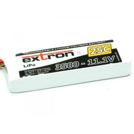 LiPo Akku Extron X2 3500 - 11,1V (25C | 50C)  