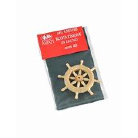 1 ROUE DE GOUVERNAIL BOIS 40 MM amati