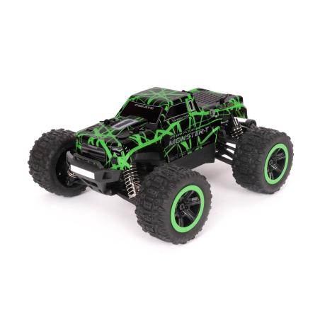 Voiture RC T2M Pirate Monster-T vert BRUSHLESS