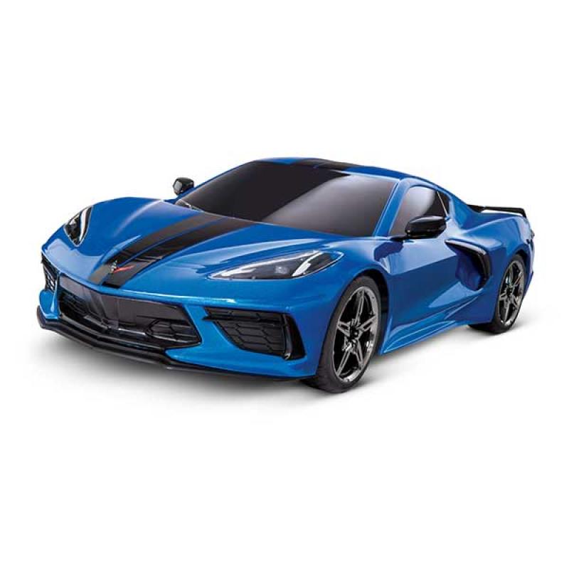 4-TEC 3,0 - CORVETTE STINGRAY bleu- 4X4 - 1/10 - BRUSHED