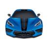 4-TEC 3,0 - CORVETTE STINGRAY bleu- 4X4 - 1/10 - BRUSHED