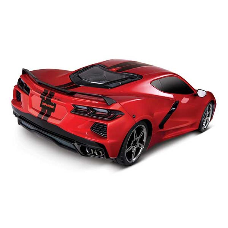 Voiture RC 4-TEC 3.0 – CORVETTE STINGRAY – 4X4 – 1/10 TRAXXAS 93054-4rouge