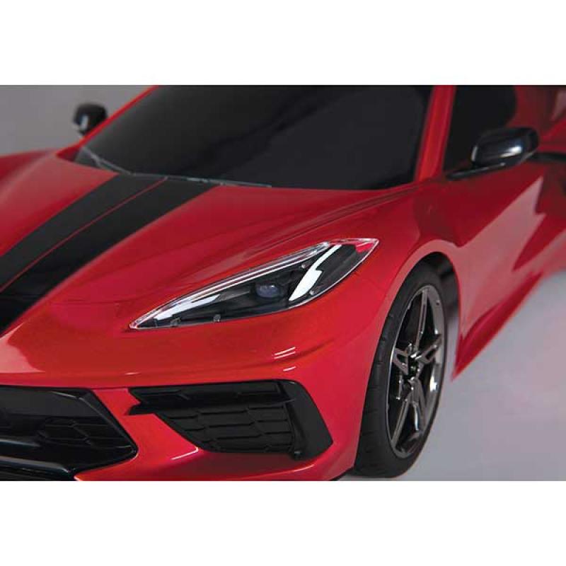 Voiture RC 4-TEC 3.0 – CORVETTE STINGRAY – 4X4 – 1/10 TRAXXAS 93054-4rouge