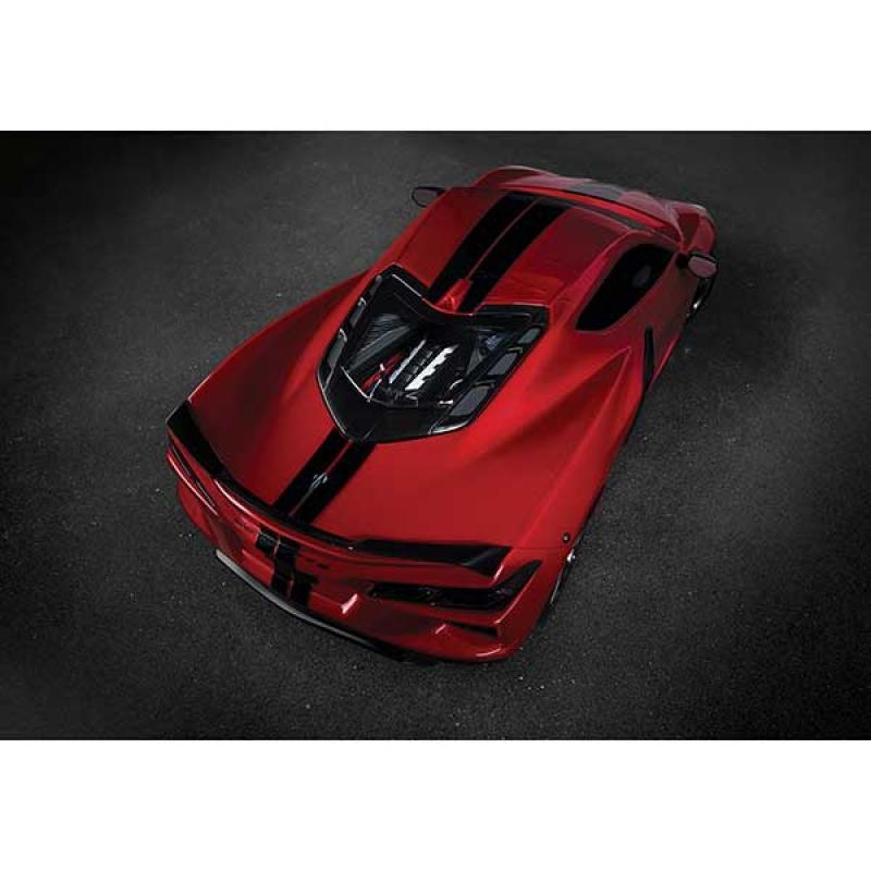 Voiture RC 4-TEC 3.0 – CORVETTE STINGRAY – 4X4 – 1/10 TRAXXAS 93054-4rouge