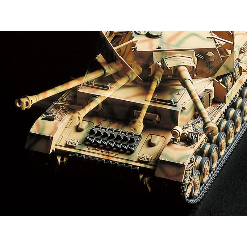 Char radiocommandé au 1/35 à assembler Panzer IV Ausf.J tamiya