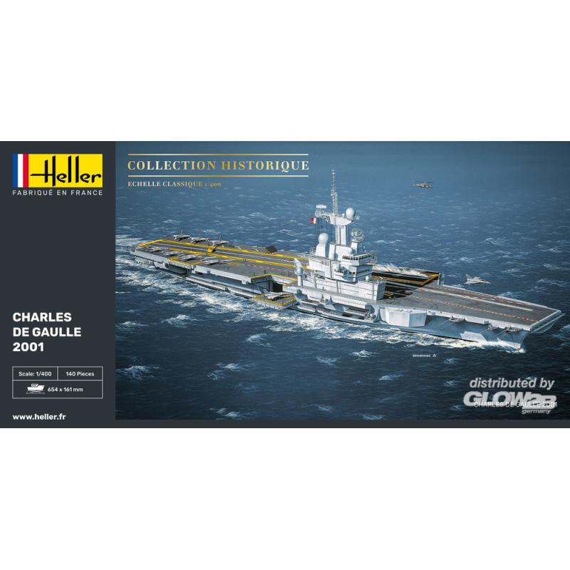 MAQUETTE PLASTIQUE CHARLES DE GAULLE 2001 1:400