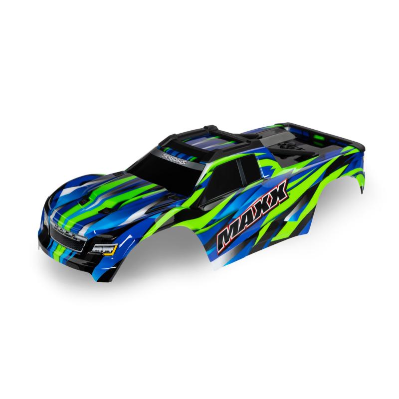 CARROSSERIE WIDEMAXX PEINTE ET DECOREE VERTE