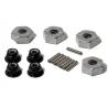 86066 - MOYEU DE ROUE HEXAGONAL 14 mm (ARGENT/4 pièces)