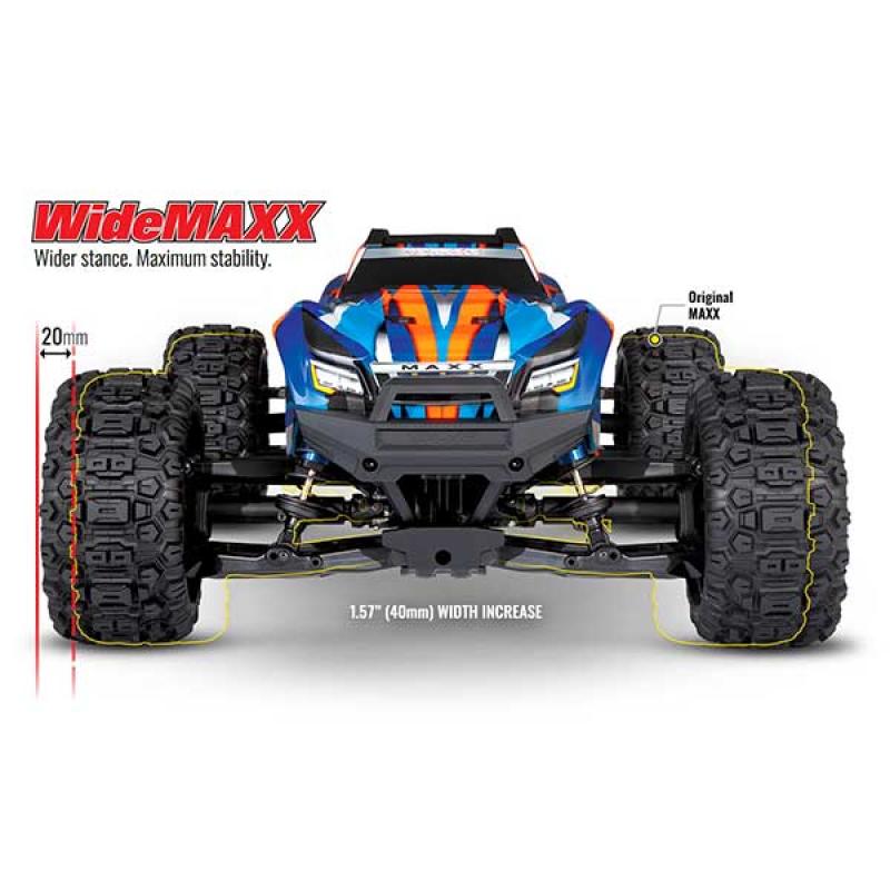 WIDE MAXX 4X4 BRUSHLESS 89086-4-RNR