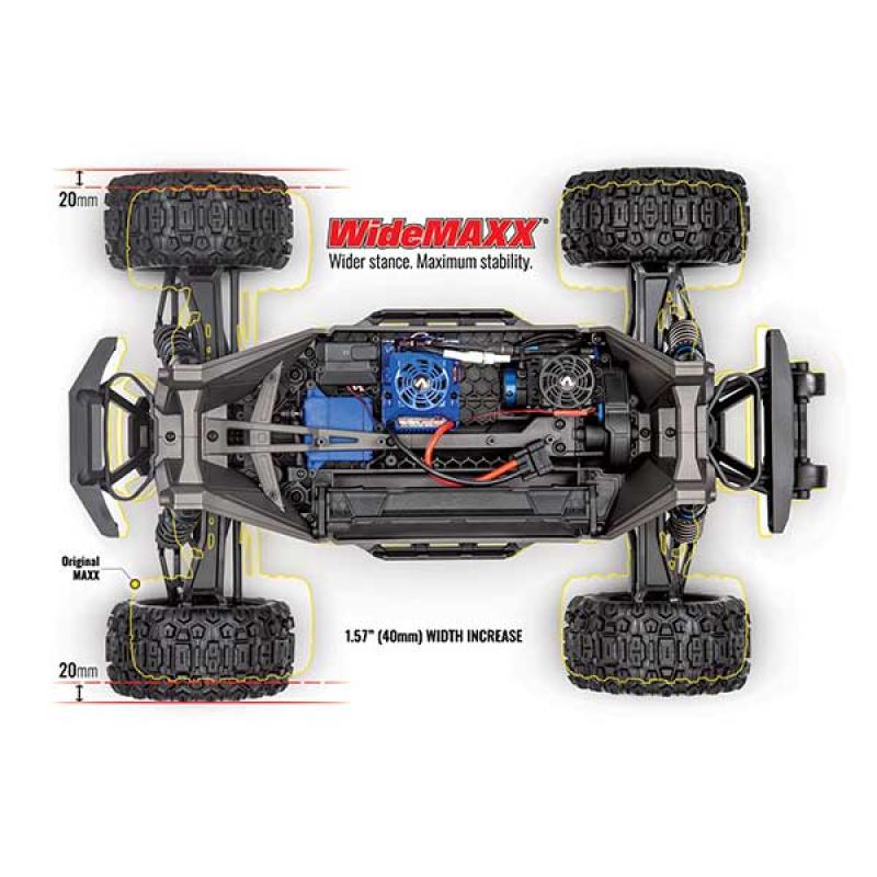 WIDE MAXX 4X4 BRUSHLESS 89086-4-RNR