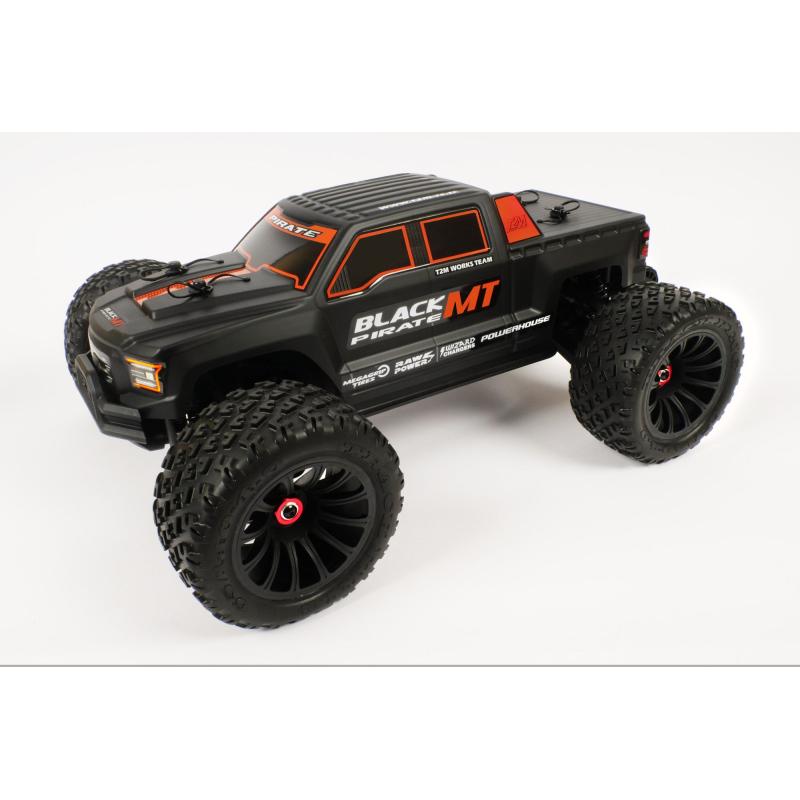Voiture rc T2M black pirate MT brushless
