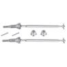 2 CARDANS AVANT CVD EN ALU 1/16 ABSIMA AB30-WJ02