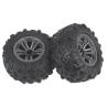 2 ROUES COMPLÈTES AV-ARR POUR 1/16 ABSIMA  AB30-ZJ02
