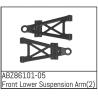 Bras De Suspension Inférieur Avant - Mini AMT (2) 1/16 ABSIMA