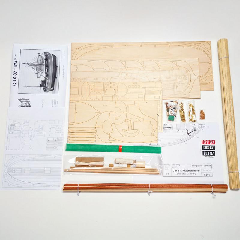 Bateau statique CUX 87 KRABENCUTTER 1/33