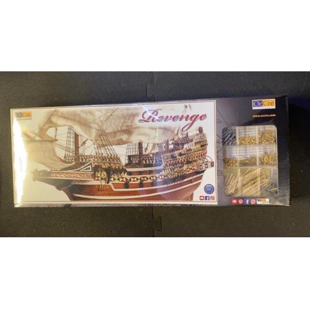 MAQUETTE BATEAU BOIS HMS REVENGE OCCRE 13004 