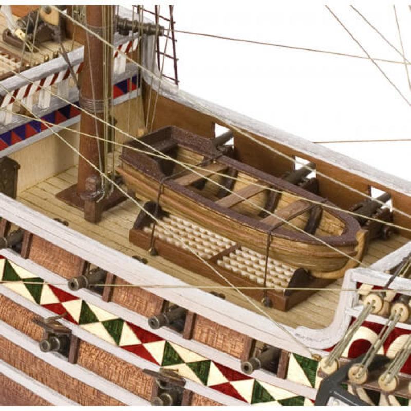 MAQUETTE BATEAU BOIS HMS REVENGE OCCRE 13004 