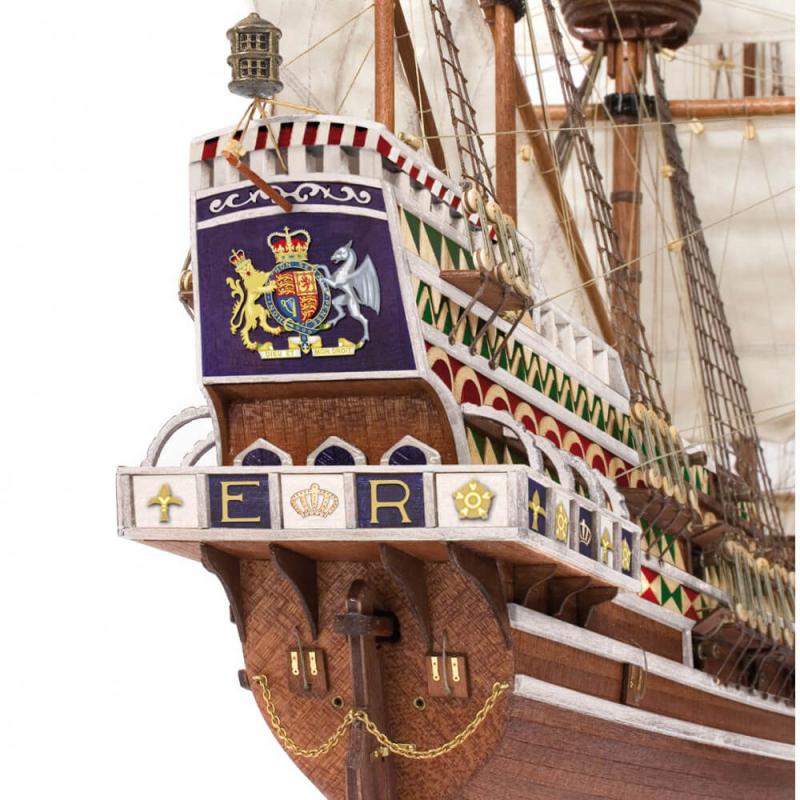 MAQUETTE BATEAU BOIS HMS REVENGE OCCRE 13004 