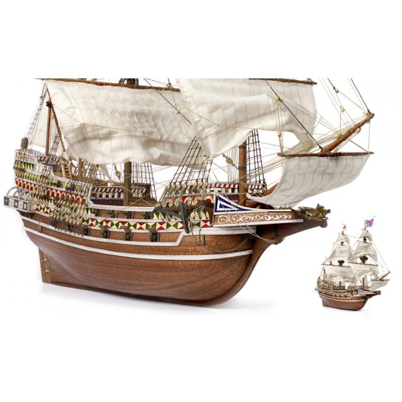 MAQUETTE BATEAU BOIS HMS REVENGE OCCRE 13004 