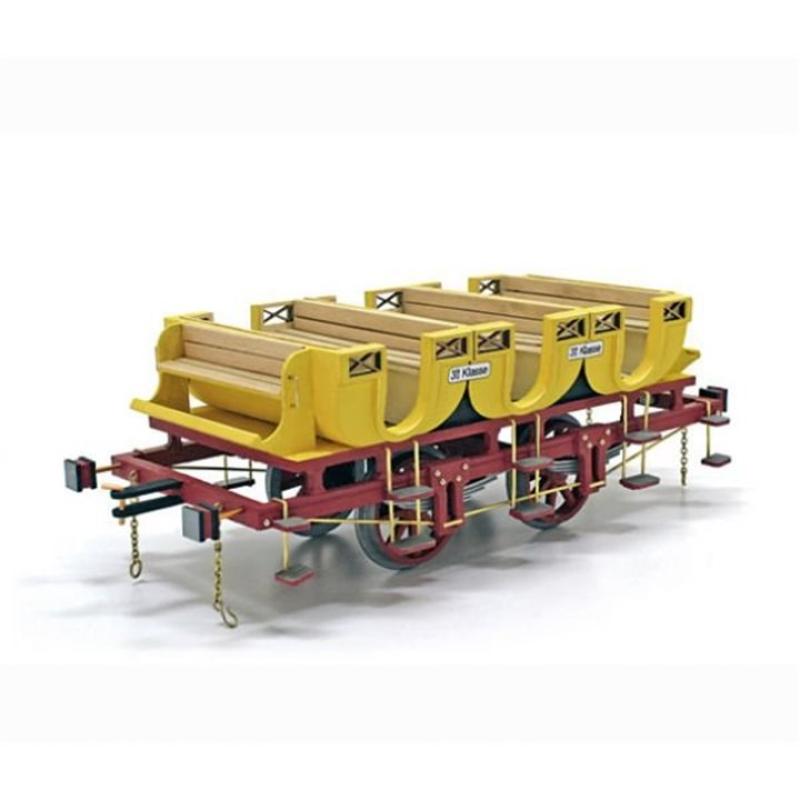 Maquette Bois OCCRE Wagons de locomotives Adler