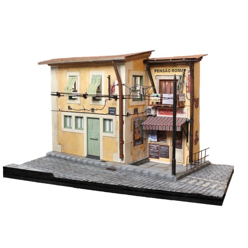 Maquette bois OCCRE Diorama Lisbonne