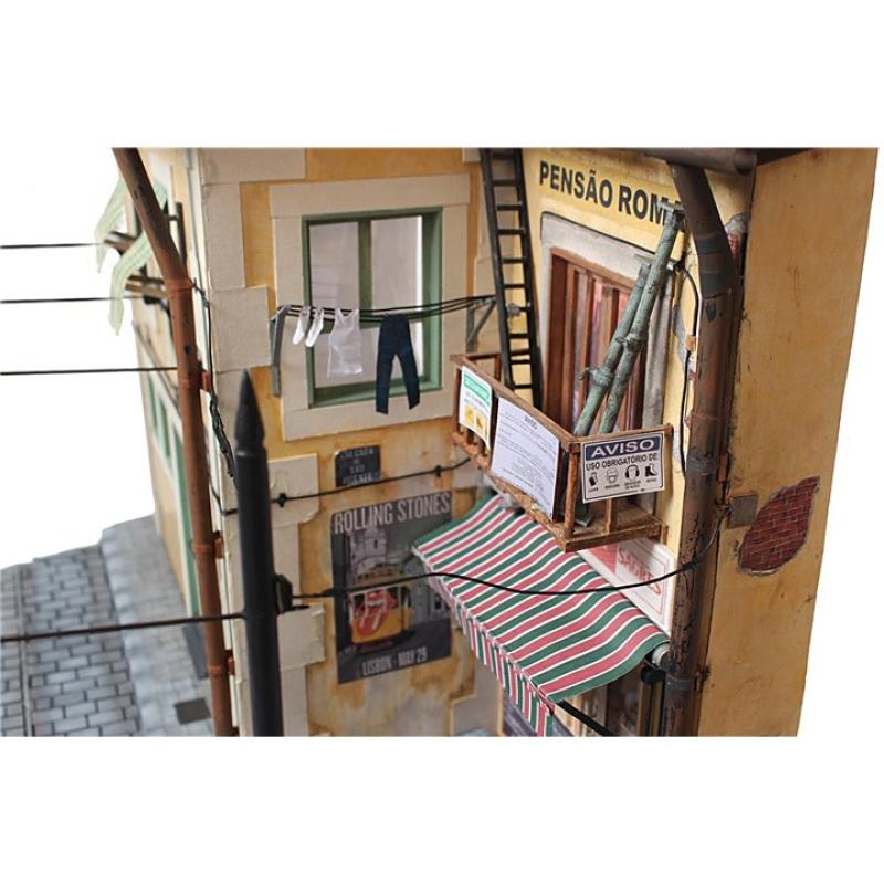 Maquette bois OCCRE Diorama Lisbonne