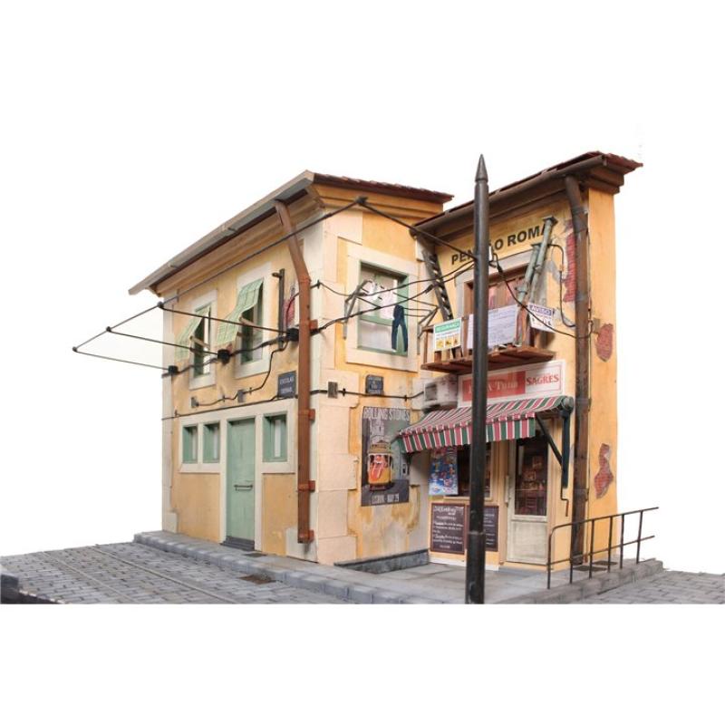 Maquette bois OCCRE Diorama Lisbonne