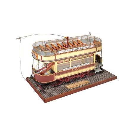 Maquette bois OCCRE Tramway 106 de Londres
