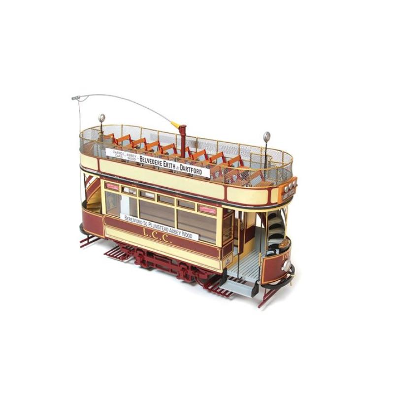 Maquette bois OCCRE Tramway 106 de Londres
