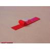 Bande velcro rouge / 25 mm (VE=250 mm)