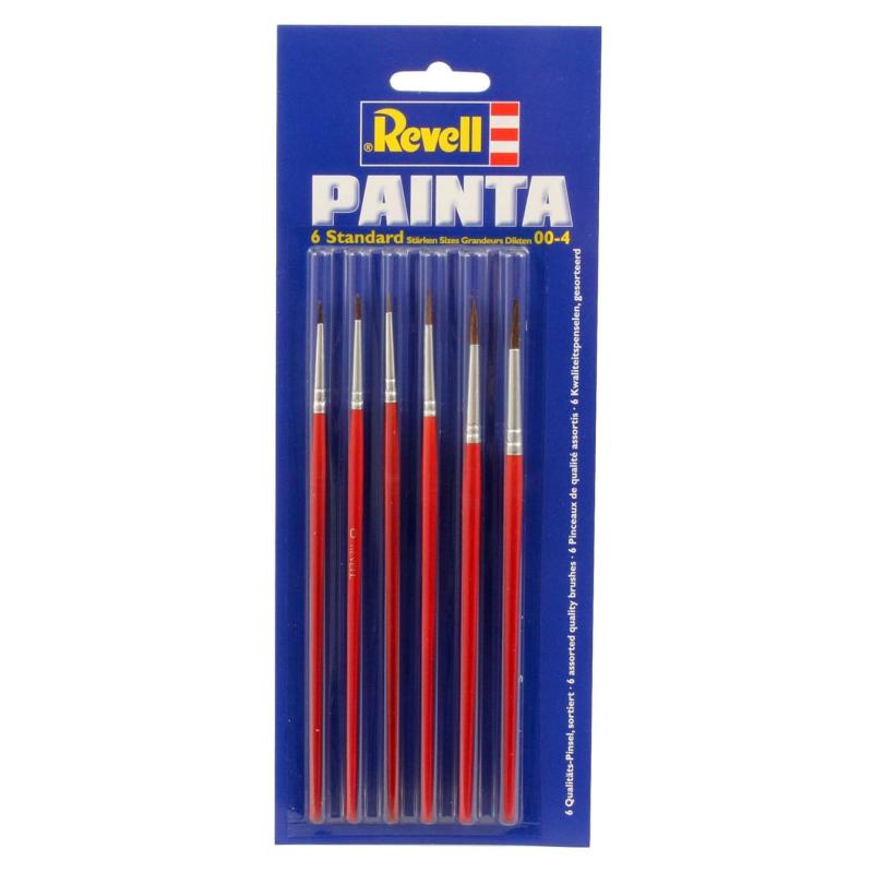 Set de pinceaux standard 00-4 REVELL 29621