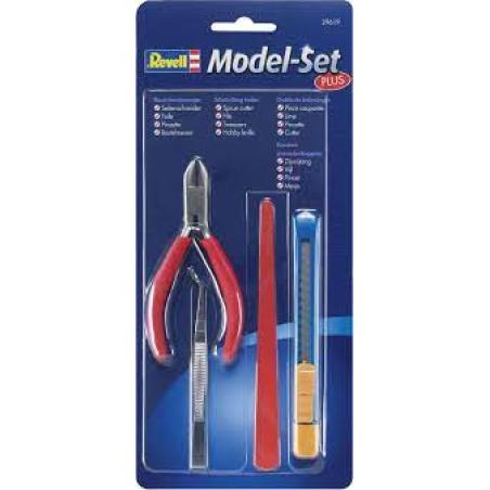 SET OUTILLAGE PINCE-LIME-PINCETTE-CUTTER REVELL RV29619